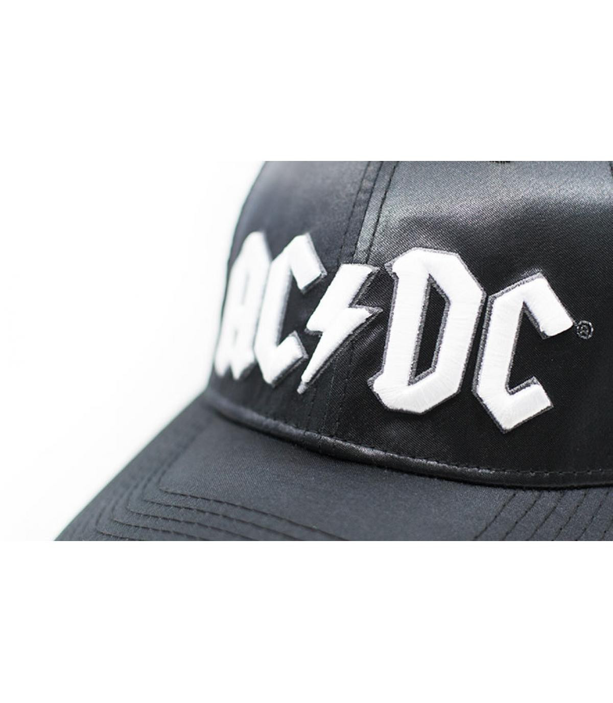 black ACDC cap